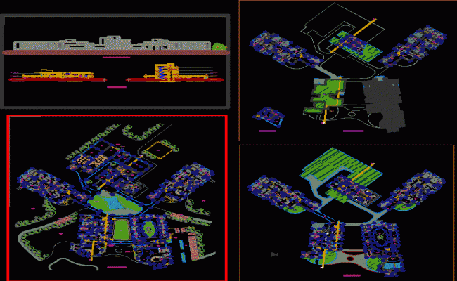 Multi-Specialty Hospital Design Layout AutoCAD DWG File Download