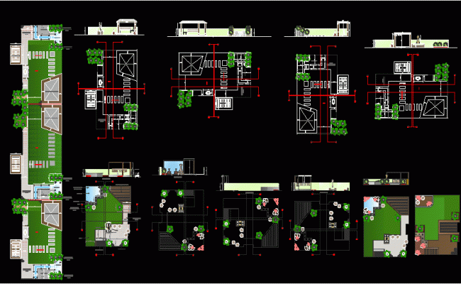 Terrace Landscaping Design DWG File CAD Drawing for Accurate Planning