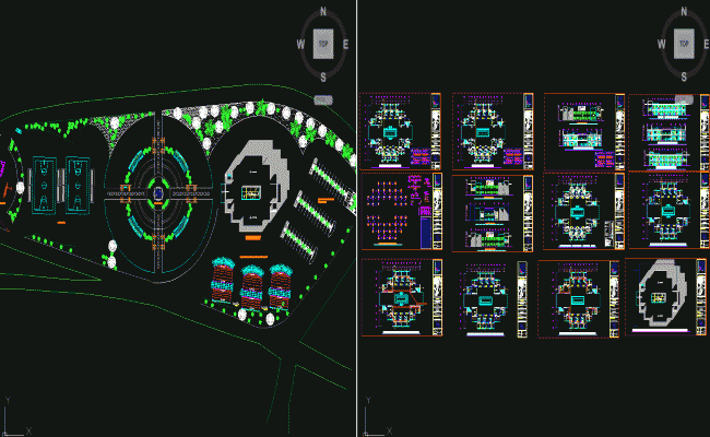 Jimenez Jorge Gallardo Government Building Design DWG Drawing File