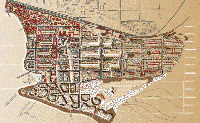 Urban Heritage Planning and Site Development Design in AutoCAD File