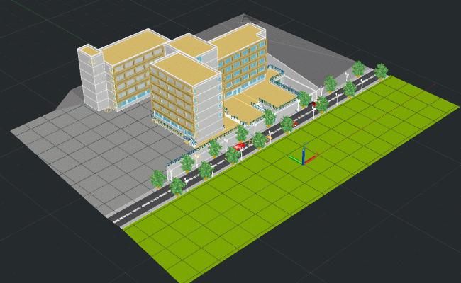 Architecture DWG CAD Files with Detailed Plans and Design Layouts