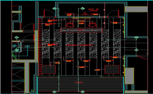 Service Apartment Architecture Plan Detail with AutoCAD File
