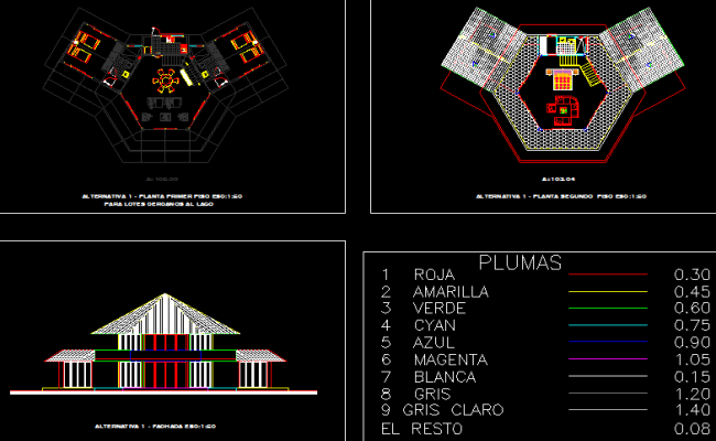 Detailed Sweet House Design and Floor Plan Layout in AutoCAD DWG File