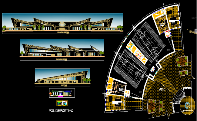 Telecommunication Building Floor Plan and Details in AutoCAD DWG File
