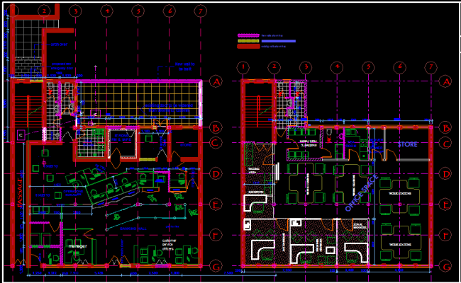 Bank Design DWG Drawing Files Download AutoCAD Drawing Files