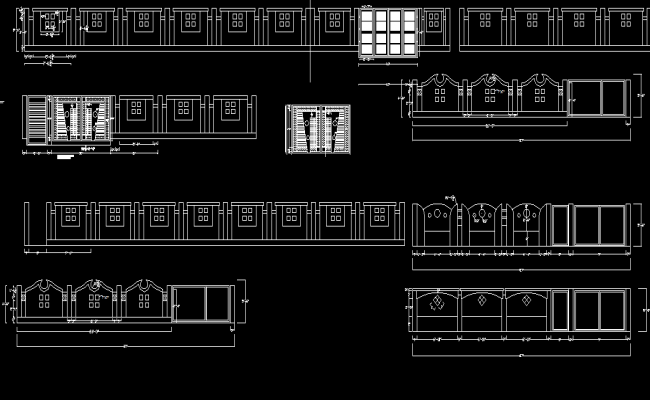 Compound Wall DWG AutoCAD Drawing Design Download AutoCAD Files