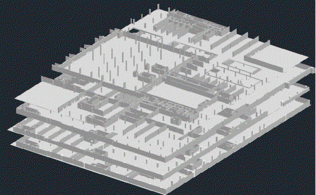 Download 3D Building Plan DWG CAD Drawing for Architecture Projects