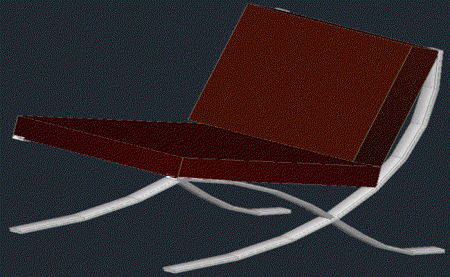 3D Chair Block Designs and Furniture Layout DWG Drawing File