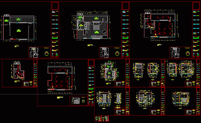 Master Bedroom DWG CAD Drawing Layout for Modern Home Design