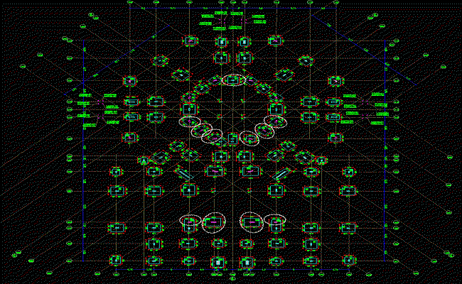 School Building DWG Layout Classrooms, Corridors, and Floor Planning