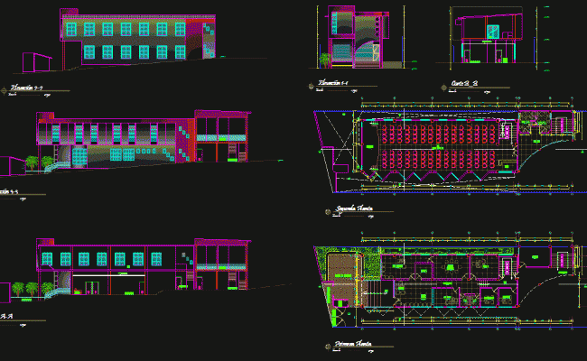 Corporate Office DWG CAD Design Drawing Layout for Modern Workspaces