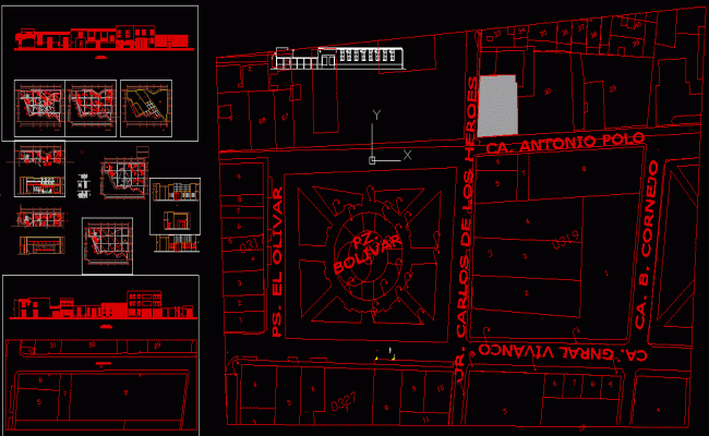 Restaurant Building Design Drawing Is Available in CAD DWG File