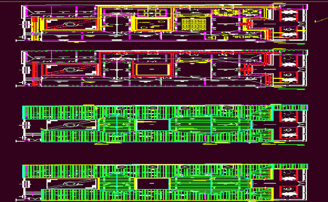 Building Restoration DWG CAD Drawing File with Detailed Plan