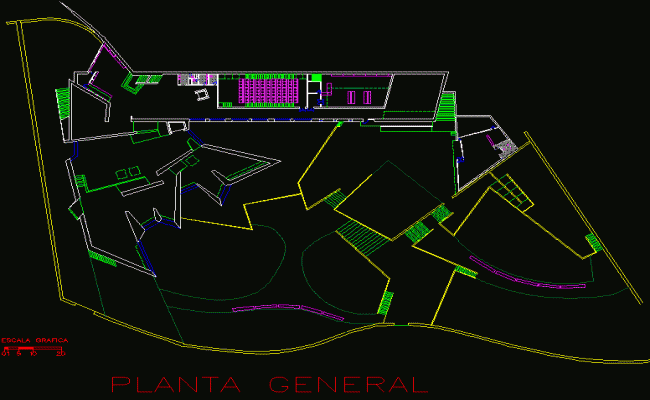 Foundation Plan DWG CAD Design Drawing for Structural Engineering