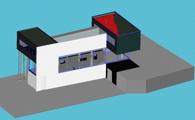 Koolhaas Dall Open Village Averill DWG Design Drawing for Architects