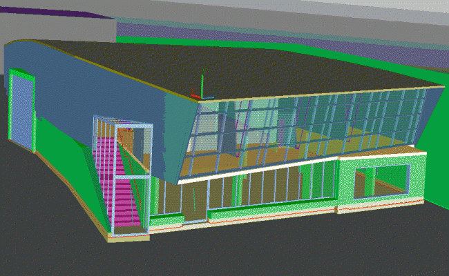 Berkel Building 3D DWG Design for Modern Architectural Projects