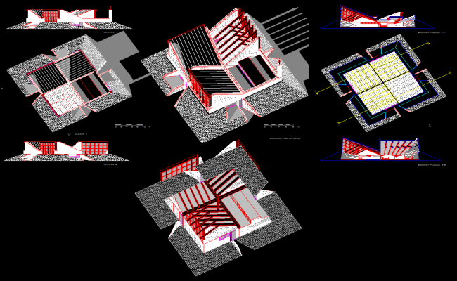 Meeting Center DWG Design for Professional Architectural Planning