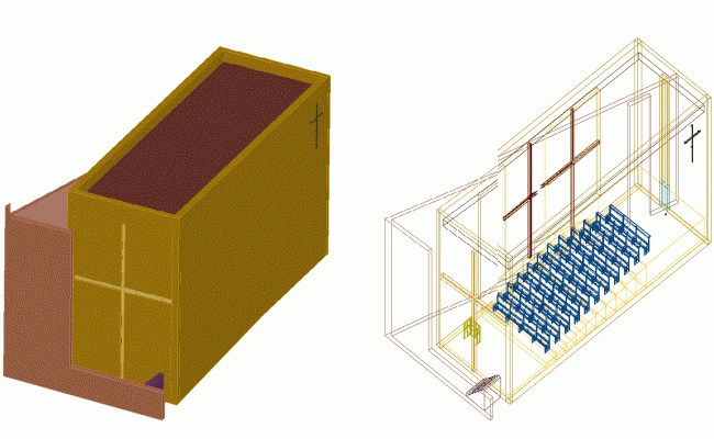 Church of the Light CAD Drawing with Detailed Architectural Layout