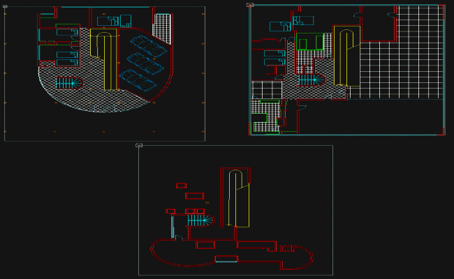 Saboye Village DWG CAD 2D Drawing File for Architectural Planning