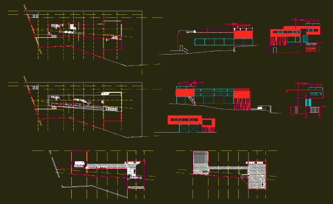 Kolhaas Dallava Village DWG CAD Design Drawing File for Architects