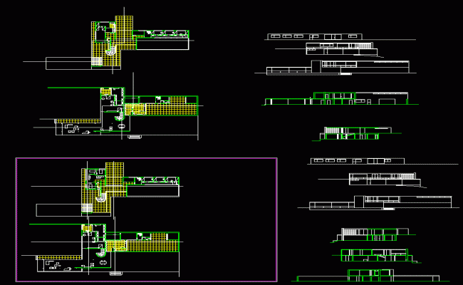 Gericke House Mies DWG CAD Design Drawing File for Architects
