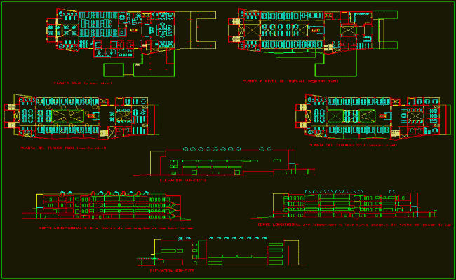 Municipal Library of Aveiro DWG CAD Drawing File for Architecture