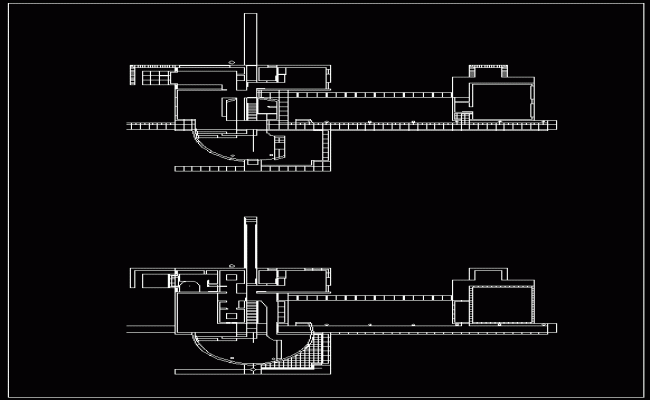 Grotta House DWG Design Drawing File for Modern Architectural Layouts