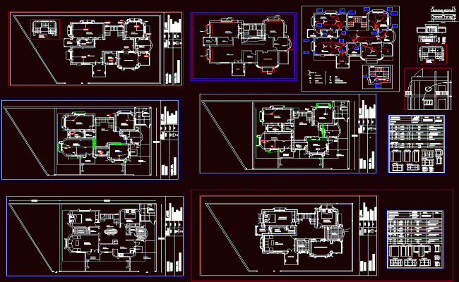 G plus1 Bungalow Plan DWG AutoCAD File for Residential Layout Design