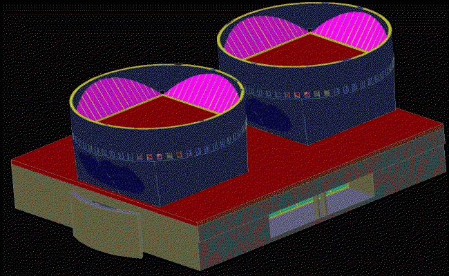 Cymbalista Synagogue DWG AutoCAD Drawing File by Mario Botta