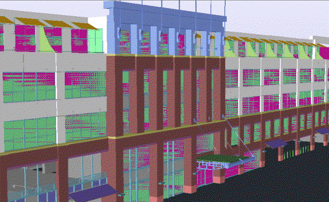 Hotel Elevations DWG CAD Drawing File for Architectural Design