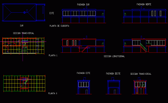 Middelboe House by Jorn Utzon DWG CAD Drawing for Architects