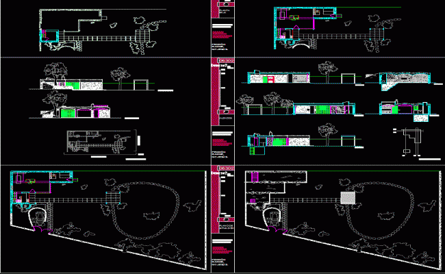 Maison de Week-End House DWG CAD File with Detailed Design Plans