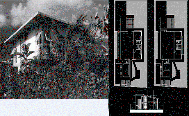 Modern Sotavento House Design DWG File with Floor Plan Details