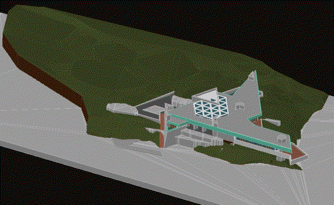 Massaro House 3D AutoCAD DWG Drawing File for Design Architects