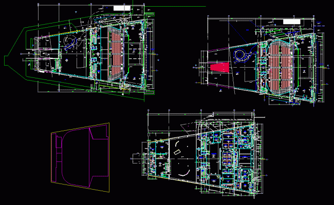 Oscar Niemeyer Auditorium Ibirapuera AutoCAD DWG Drawing File