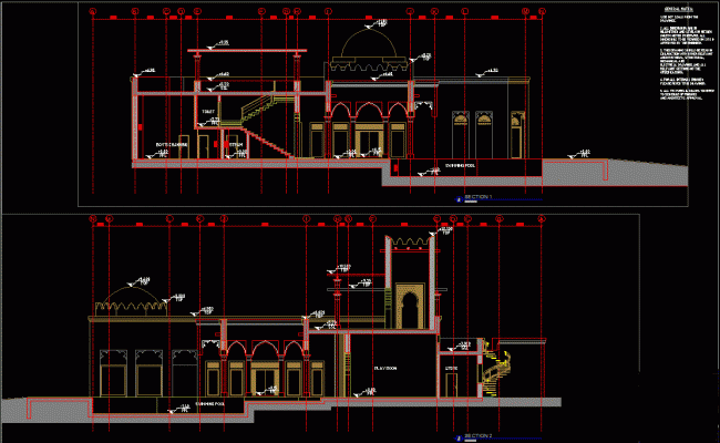 Al Ansari Private Residence CAD File and Architectural Drawing