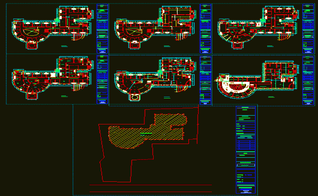 Specialty Hospital AutoCAD DWG Drawing for Modern Healthcare Design