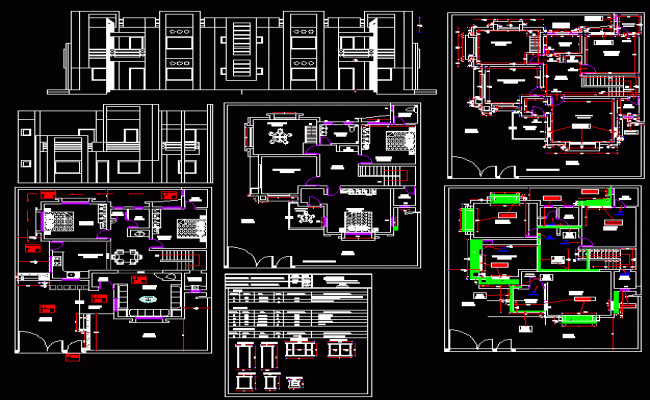 G1 House Plan Layout DWG File for Residential Design Projects