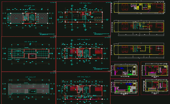 2 BHK Row House Flat Plan DWG with Full Architectural Layout