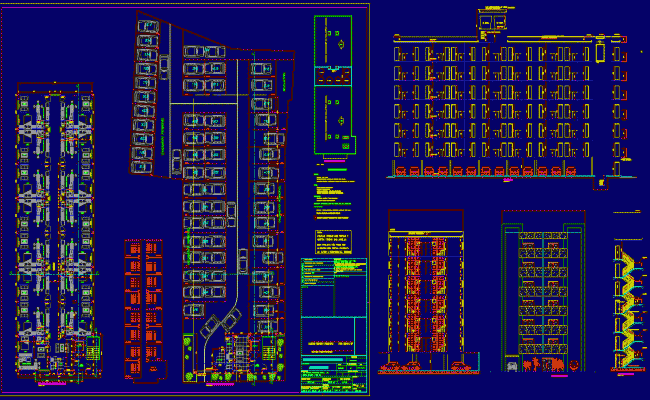 Modern Professional Apartment Design Plans in DWG Format for CAD Users