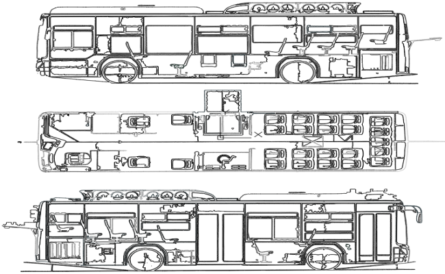 Vanity Van Design Sketch in AutoCAD DWG File