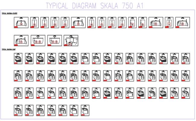 Culvert and Sump Civil Engineering DWG Drawings