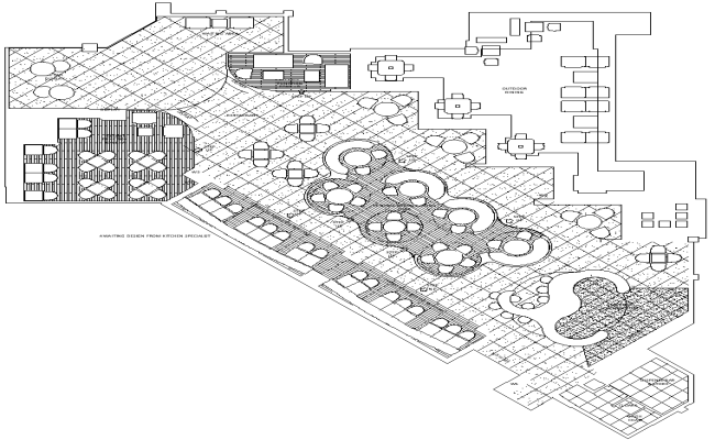 Waiting area design from kitchen specialist dwg autocad drawing .