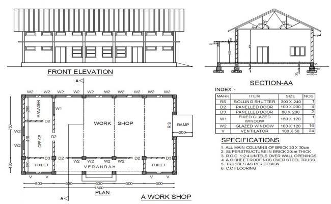 Workshop Project DWG File