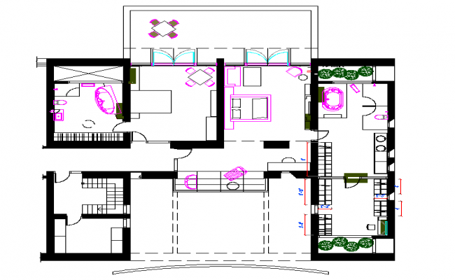architecture house plan layout