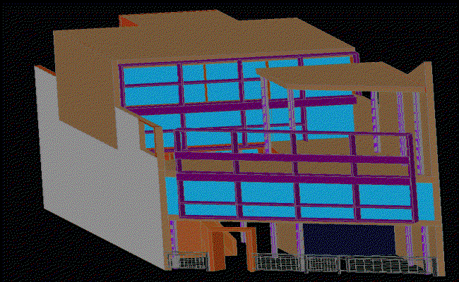Curutchetn House 3D CAD Drawing File for Architectural Design