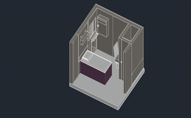 Bedroom Design CAD Drawing in DWG File for AutoCAD Use