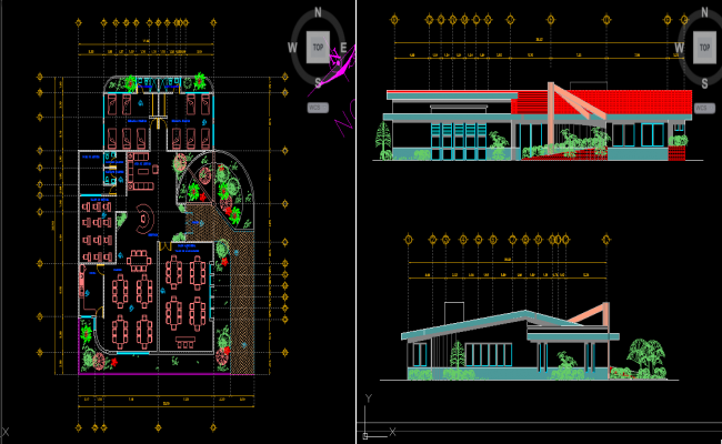 Old Monastery Villa AutoCAD DWG File with Detailed Floor Plan