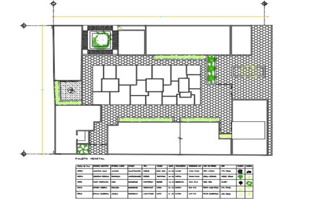 building landscaping detail plan