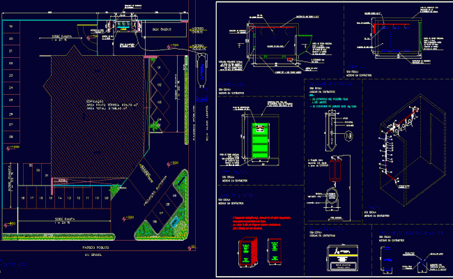 Poente Business Hotel CAD for Architectural and Interior Design Plans